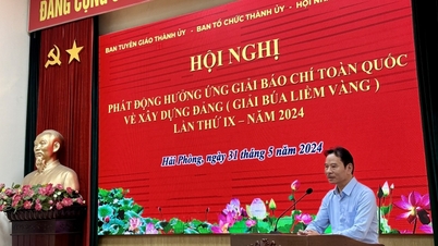 Phát động giải báo chí toàn quốc về xây dựng Đảng lần thứ IX