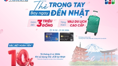 Travel freely with discounts up to 3 million VND from Vietravel & JCB