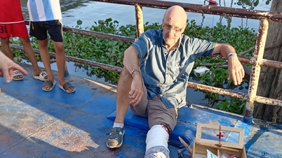 ទូកដឹកភ្ញៀវទេសចរណ៍៤២នាក់ បុកសាឡាង មគ្គុទ្ទេសក៍ទេសចរណ៍រងរបួសធ្ងន់