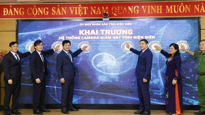 Khai trương Hệ thống camera tỉnh Điện Biên