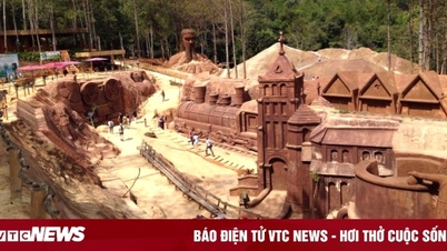 ផ្លូវរូងក្រោមដីដីឥដ្ឋប្លែកៗនៅ Da Lat
