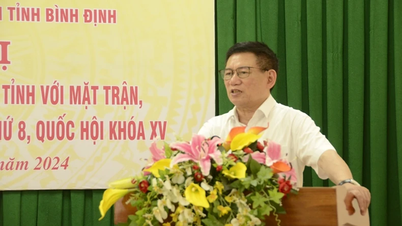 Phó Thủ tướng Chính phủ Hồ Đức Phớc tiếp xúc cử tri trước kỳ họp thứ 8, Quốc hội khóa XV