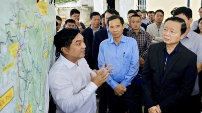 Deputy Prime Minister Tran Hong Ha surveyed two expressway projects in Lam Dong.