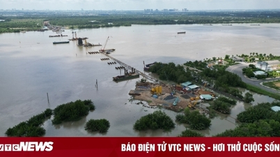 ការ​បិទ​ការ​សាង​សង់​ស្ពាន Nhon Trach ដែល​ធំ​ជាង​គេ​នៅ​ផ្លូវ​ក្រវ៉ាត់​ក្រុង​លេខ ៣ ទីក្រុង​ហូជីមិញ