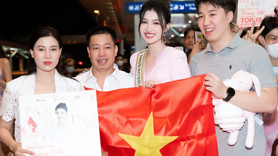 Á hậu Phương Nhi được fan vây kín khi sang Nhật thi Hoa hậu Quốc tế 2023