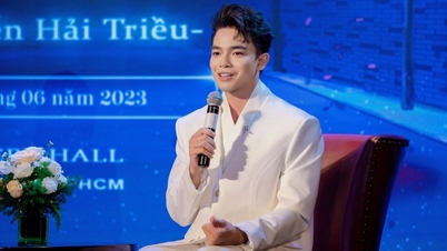 MC Hai Trieu launches book "Loving someone who already has someone else in love"