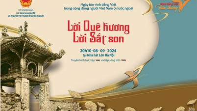 Vietnam Television organizes the art program Honoring Vietnamese Language in 2024