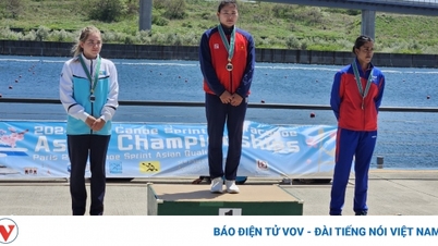 Canoeing Việt Nam giành HCV tại giải châu Á