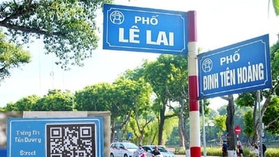 Propuesta de incluir códigos QR para orientar la información en muchas calles de Hanoi