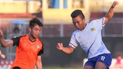 'ช้างป่า' ยิงสองประตู โค้ช ทันห์ เลือง และ อันห์ ดึ๊ก คว้าชัยร่วมกัน