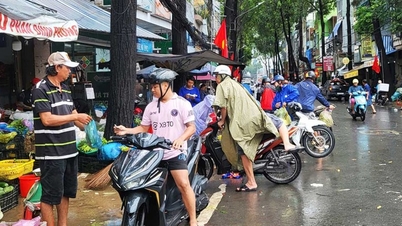 Bad weather, Can Tho traditional market is still bustling during the holidays