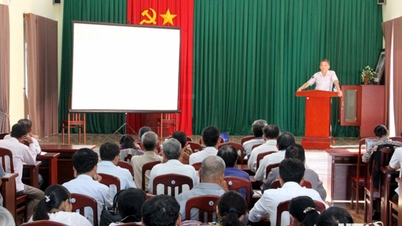 Ninh Phước: Tập huấn chương trình mục tiêu Quốc gia xây dựng nông thôn mới