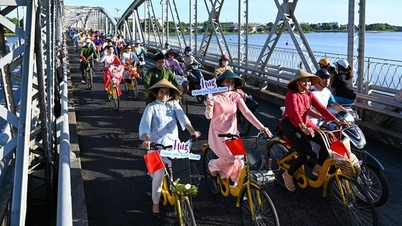 ចំណាប់អារម្មណ៍នៃសហគមន៍ Hue Ao Dai សប្តាហ៍ 2024