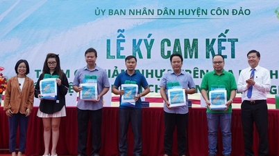 Côn Đảo ký cam kết 'Du lịch giảm nhựa'