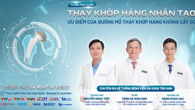 Thay khớp háng nhân tạo đường mổ ngắn, không cần cắt cơ