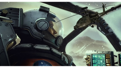 Game thủ Starfield chế tạo tàu chiến kiểu... trực thăng