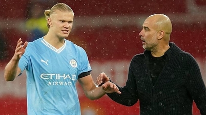 លោក Guardiola បានរិះគន់ចំពោះការ "ធ្វើពុត" នៅពេលចូលទីលានដើម្បីរំលឹក Haaland
