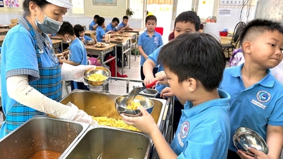 Trường nội thành than khó vì tiền ăn bán trú 35.000 đồng