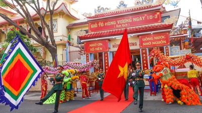 Tổ chức dâng hương tưởng nhớ các Vua Hùng năm 2024