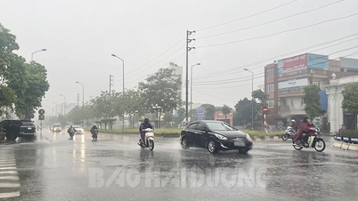 Hải Dương tiếp tục có mưa to trong 3 ngày tới