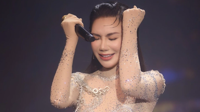 Ho Quynh Huong រំជួលចិត្តពេលត្រលប់មកសម្តែងនៅទីក្រុងហាណូយ។