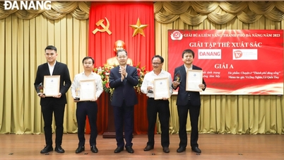 Đà Nẵng tôn vinh 15 tác phẩm đoạt giải Báo chí Búa liềm vàng thành phố năm 2023