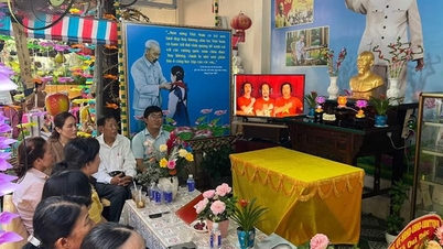Độc đáo ''Không gian văn hóa Hồ Chí Minh'' ở cơ sở tôn giáo