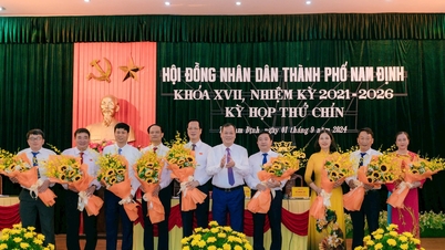 TP Nam Định bầu các chức danh lãnh đạo khối chính quyền sau mở rộng
