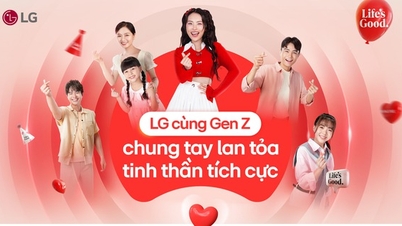 LG និង Gen Z ចាប់ដៃគ្នាផ្សព្វផ្សាយស្មារតីវិជ្ជមាន