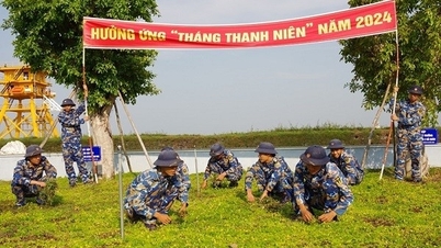 Tuổi trẻ Hải quân hưởng ứng Tháng Thanh niên năm 2024, lan tỏa ý thức bảo vệ môi trường