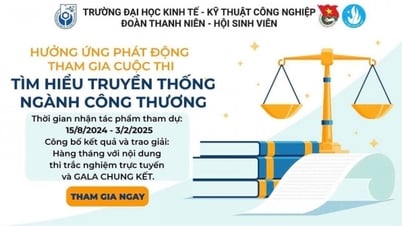 និស្សិត​រាប់​ពាន់​នាក់​មក​ពី​សាកល​វិទ្យាល័យ​សេដ្ឋកិច្ច និង​បច្ចេកវិទ្យា​ឧស្សាហកម្ម​បាន​ចូល​រួម​ក្នុង​ការ​ប្រលង "សិក្សា​អំពី​ប្រពៃណី​នៃ​វិស័យ​ឧស្សាហកម្ម និង​ពាណិជ្ជកម្ម"