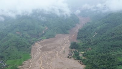 Flash flood brought 1.6 million cubic meters of water and rock to bury Lang Nu village in just 5 minutes.