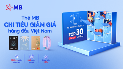 بطاقة MB - أعلى معدلات الإنفاق المخفضة في فيتنام في سبتمبر