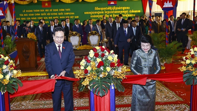 Symbol der Solidarität und dauerhaften Freundschaft zwischen Vietnam und Kambodscha