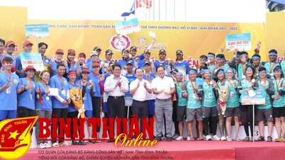 Bình Thuận hạng 3 toàn đoàn