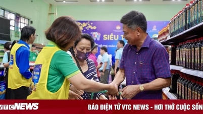Chương trình chăm lo Tết Giáp Thìn 'Siêu thị mini 0 đồng