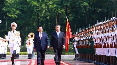 Thủ tướng Phạm Minh Chính chủ trì Lễ đón Thủ tướng Trung Quốc Lý Cường thăm chính thức Việt Nam