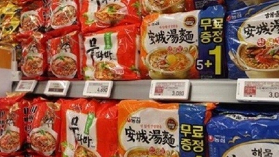 Xuất khẩu mỳ ăn liền của Hàn Quốc đạt mức cao kỷ lục