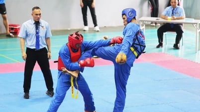 Tung cước "ngàn cân", người khổng lồ Trần Ngọc Tú lên ngôi vô địch