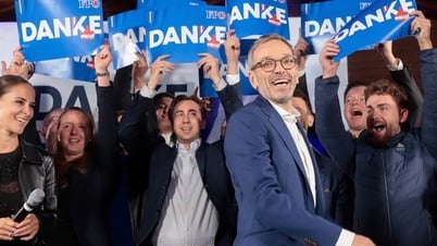 Austria's far-right party wins historic victory