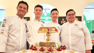 มะเขือยาวย่างราดน้ำมันต้นหอมนำทีมเวียดนามเข้าแข่งขัน ‘โอลิมปิก’ ด้านอาหารระดับโลก