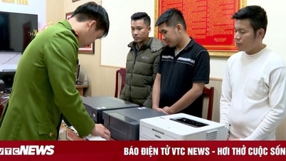 Phá đường dây làm giả căn cước công dân, giấy đăng ký xe, sổ đỏ