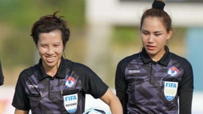 First time having female VAR assistant, very familiar face