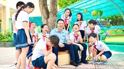Escuela primaria Dich Vong B: fin del año escolar 2023