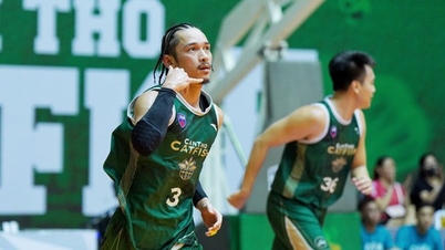 Hanoi Buffaloes unexpectedly lost the top spot in the 2023 VBA basketball tournament