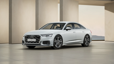 The new Audi A6 version for the Vietnamese market is priced from 2.3 billion VND.