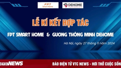 FPT Smart Home signed a cooperation agreement with Dehome Smart Mirror