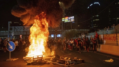 Israelis hold first nationwide strike