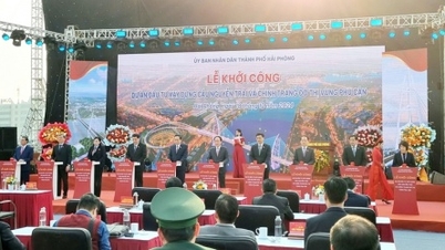 ទីក្រុង Hai Phong ចាប់ផ្តើមសាងសង់ស្ពាន Nguyen Trai ឆ្លងកាត់ទន្លេ Cam រដ្ឋធានីជាង 6,235 ពាន់លានដុង