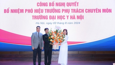 សាកលវិទ្យាល័យវេជ្ជសាស្ត្រហាណូយមាននាយករងថ្មីអាយុ 50 ឆ្នាំចំនួន 2 នាក់។
